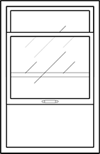 single-hung window